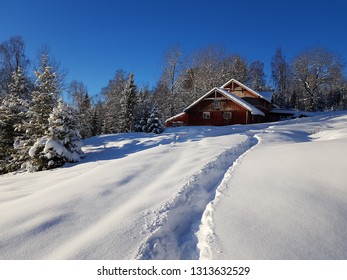 Winter Landscape With Barn Stock Photos Images Photography