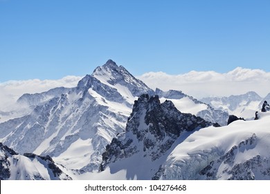Winter landscape in the Matterhorn - Shutterstock ID 104276468
