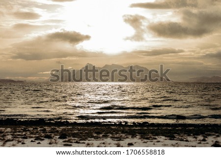 Similar – Meer bei den Lofoten, Norwegen