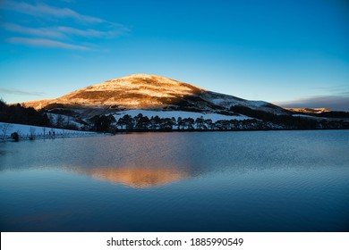 Winter Landscape In Pentland Hills, Scotland