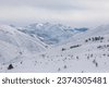 snowy mountain background