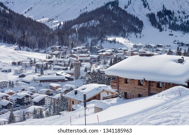 Winter Luxury Wooden Chalet Austria Ski Resort