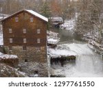 Winter Mill Scene
