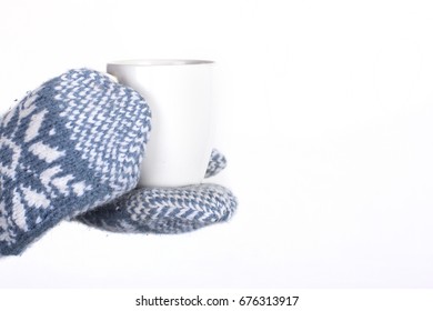  Winter Mittens Around A Mug 