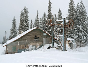 Winter at mountain