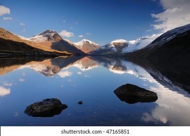 Winter Mountain Reflections, English Lake District