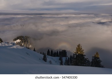 Winter in the mountains