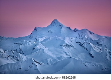 Winter mountains