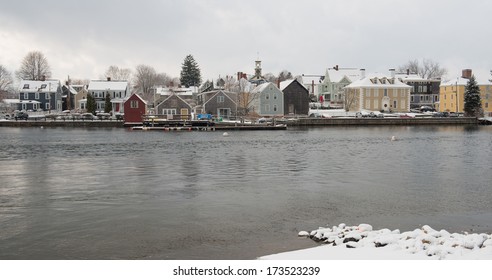 Winter in New England, Portsmouth, New Hampshire, USA