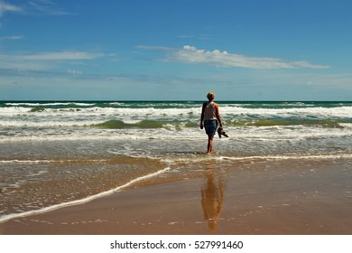 Winter On South Padre Island, Texas USA