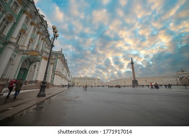 winter palace in the city of St. Petersburg. Russia. - Shutterstock ID 1771917014