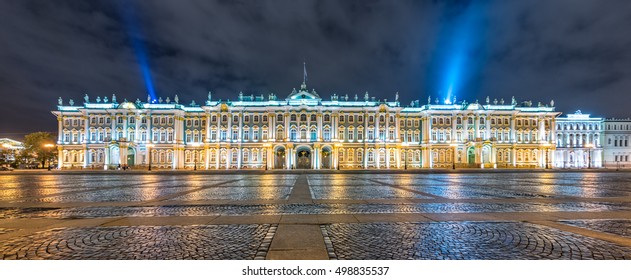 Winter Palace, Hermitage Museum In Saint Petersburg, Russia