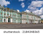 Winter Palace was the official residence of the Russian Emperors from 1732 to 1917, Saint Petersburg, Russia