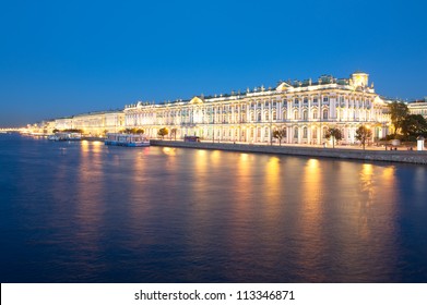 Winter Palace In Saint Petersburg, Russia