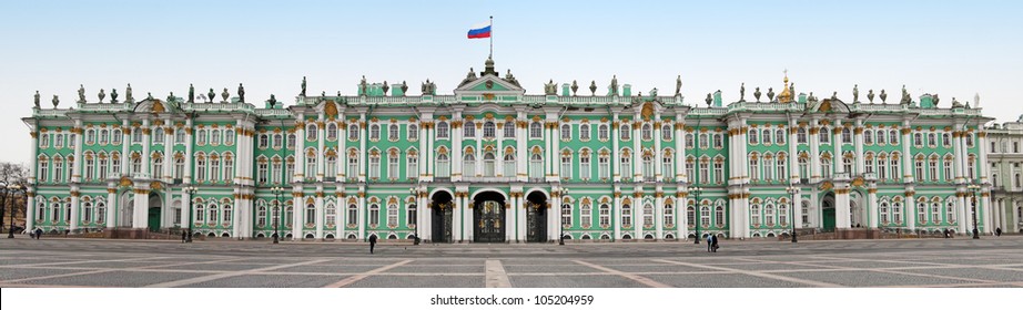 The Winter Palace In St. Petersburg