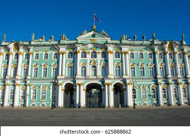 The Winter Palace In St. Petersburg