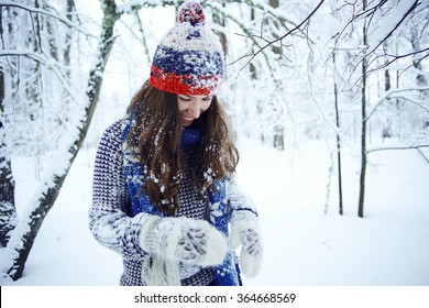 Winter Picnic Girl