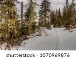Winter in Pigeon River Provincial Park in Northern Ontario by Thunder Bay