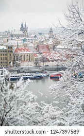 Winter Prague Snow