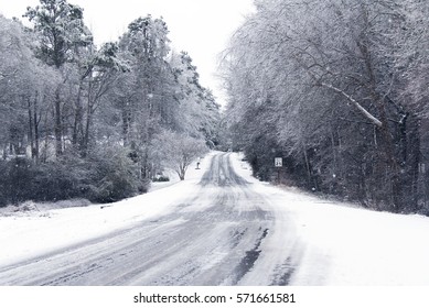winter road