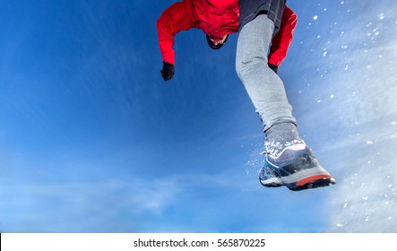 Winter running exercise
