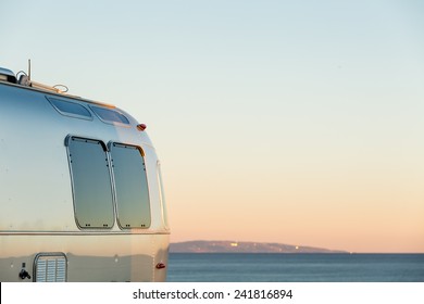 Winter RV Camping On Cost Of California.