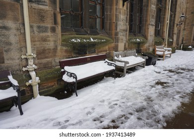 Winter Scene From The Kelvin Grove Park 