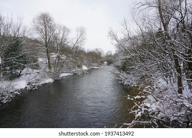 Winter Scene From The Kelvin Grove Park 