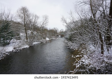 Winter Scene From The Kelvin Grove Park 