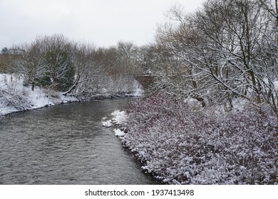 Winter Scene From The Kelvin Grove Park 