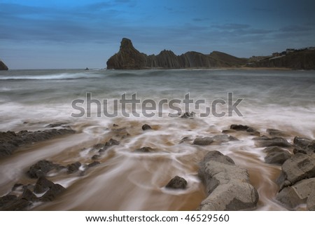 Winter sea