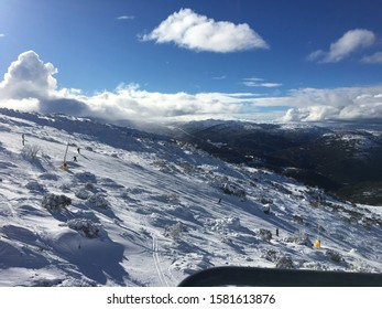 Winter Snow Perisher Mountains Australia