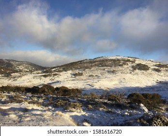 Winter Snow Perisher Mountains Australia