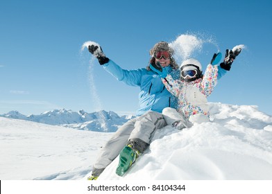 Winter, Snow, Ski, Sun And Fun