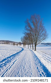 Winter In Sohland Upper Lusatia