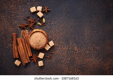 Winter Spices Cinnamon, Anise, Cardamom, Clover And Sugar