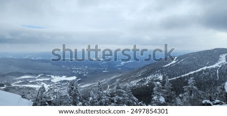 The winter summit of Mount Mansfield, located in Stowe, Vermont, offers a breathtaking experience for outdoor enthusiasts.