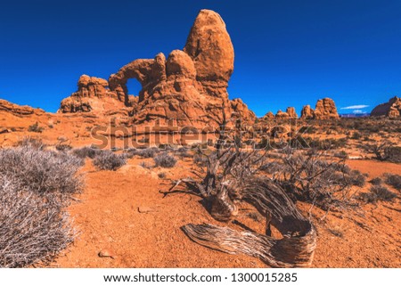 Similar – Image, Stock Photo NoArch Wild West