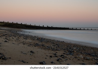 Winter Sunrise In Cromer, North Norfolk, UK