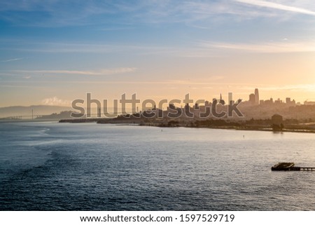 Winter Sunrise from San Francisco 