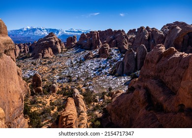 Winter Time In Arches National Park, Utah