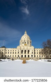 Winter Time, State Capital Building, Saint Paul, Minnesota, USA