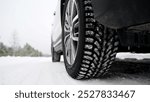 winter tires on snow on snow tires