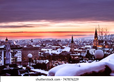 Winter In Transylvania. 