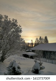 Winter, Trysil Norway Cabin View