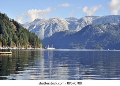 Winter View Of Deep Cove