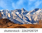 Winter view of the Mt. Whitney