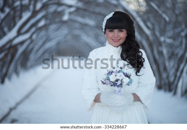 winter wedding mittens