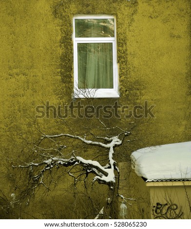 Similar – Image, Stock Photo [ ] Hut Window Warmth