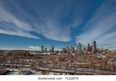 Winter Wonderland in Calgary, Alberta, Canada